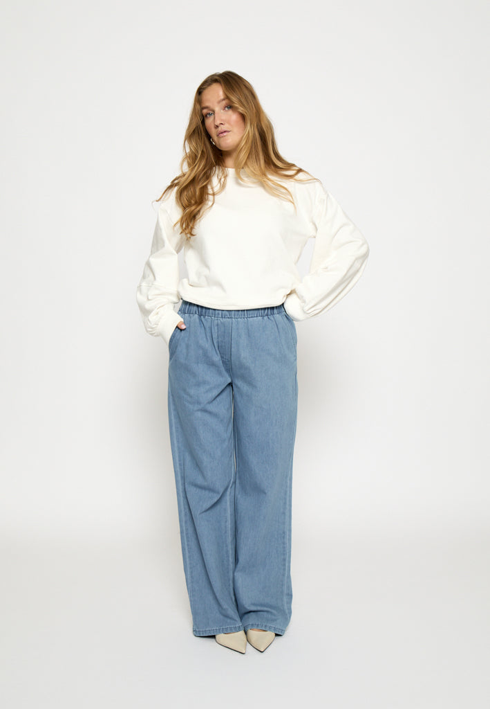 Minus MSBora Mid Waist Pant Pant 001 Light Denim
