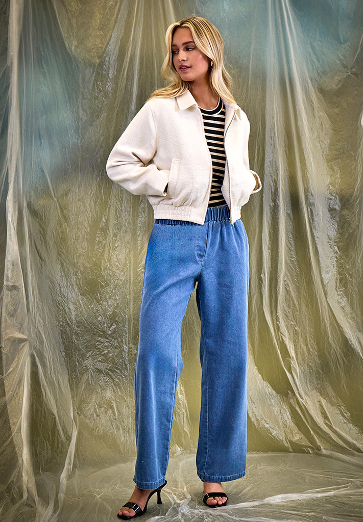 Minus MSBora Mid Waist Pant Pant 001 Light Denim