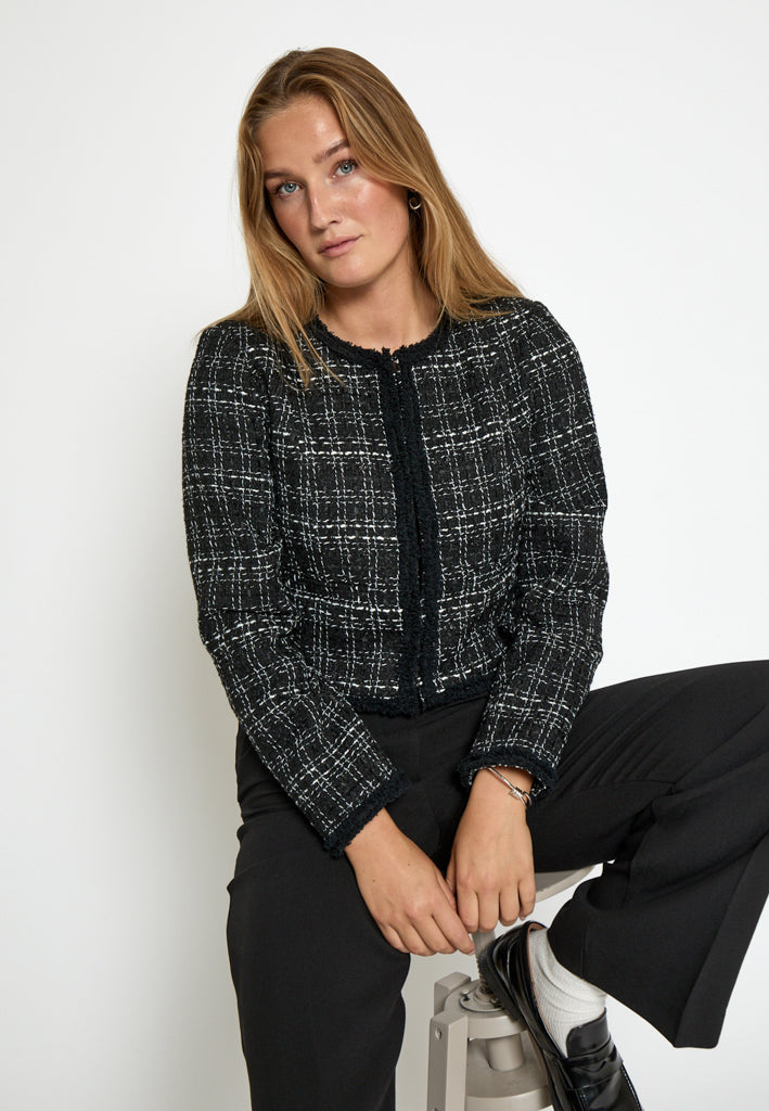 Minus MSBriana Short Jacket Jacket 100 Black