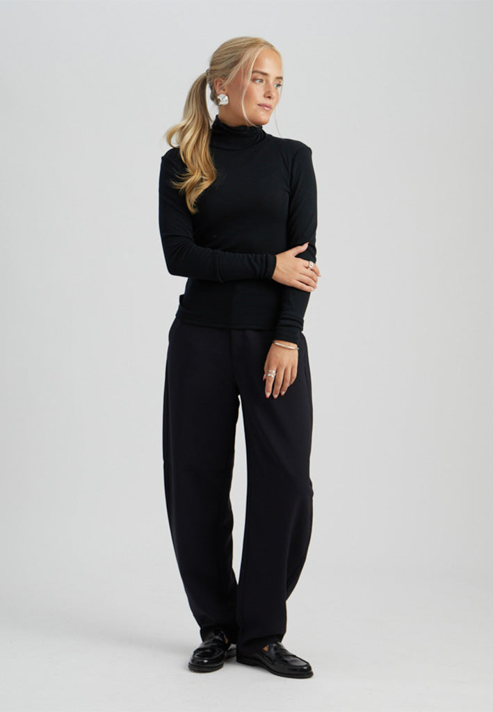 Minus MSCally Wool Top T-Shirt 100 Black
