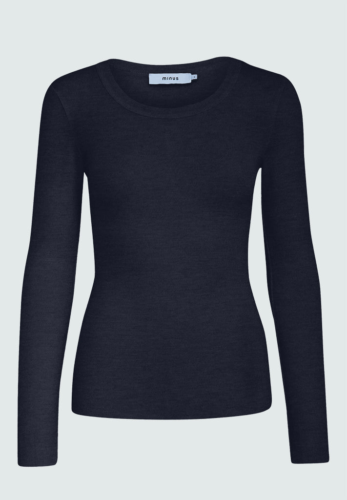 Minus MSCally Wool Top T-Shirt 2994 Sky Captain