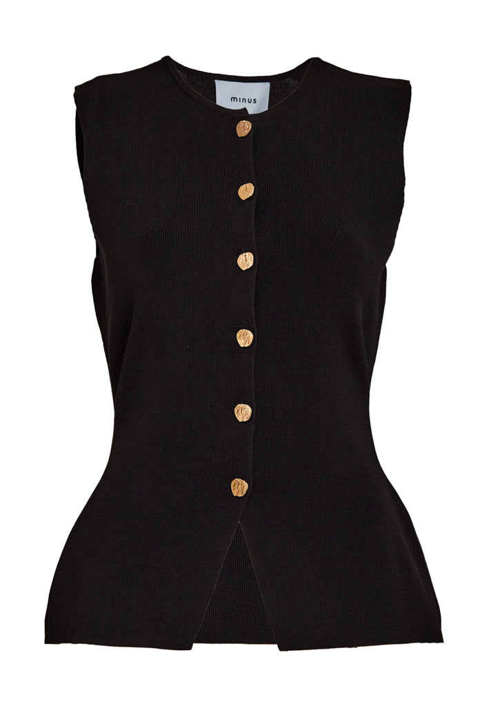 Minus MSCamilla Knit Top Top 100 Black
