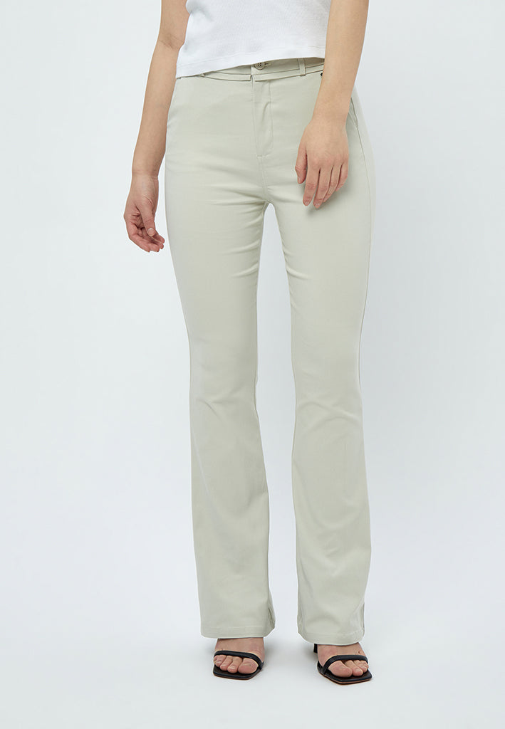 Minus MSCarma MW Flared Pants Pant 0175 Light Birch