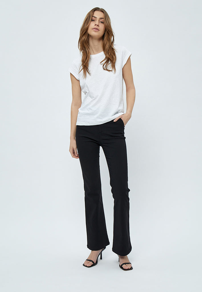 Minus MSCarma MW Flared Pants Pant 100 Black