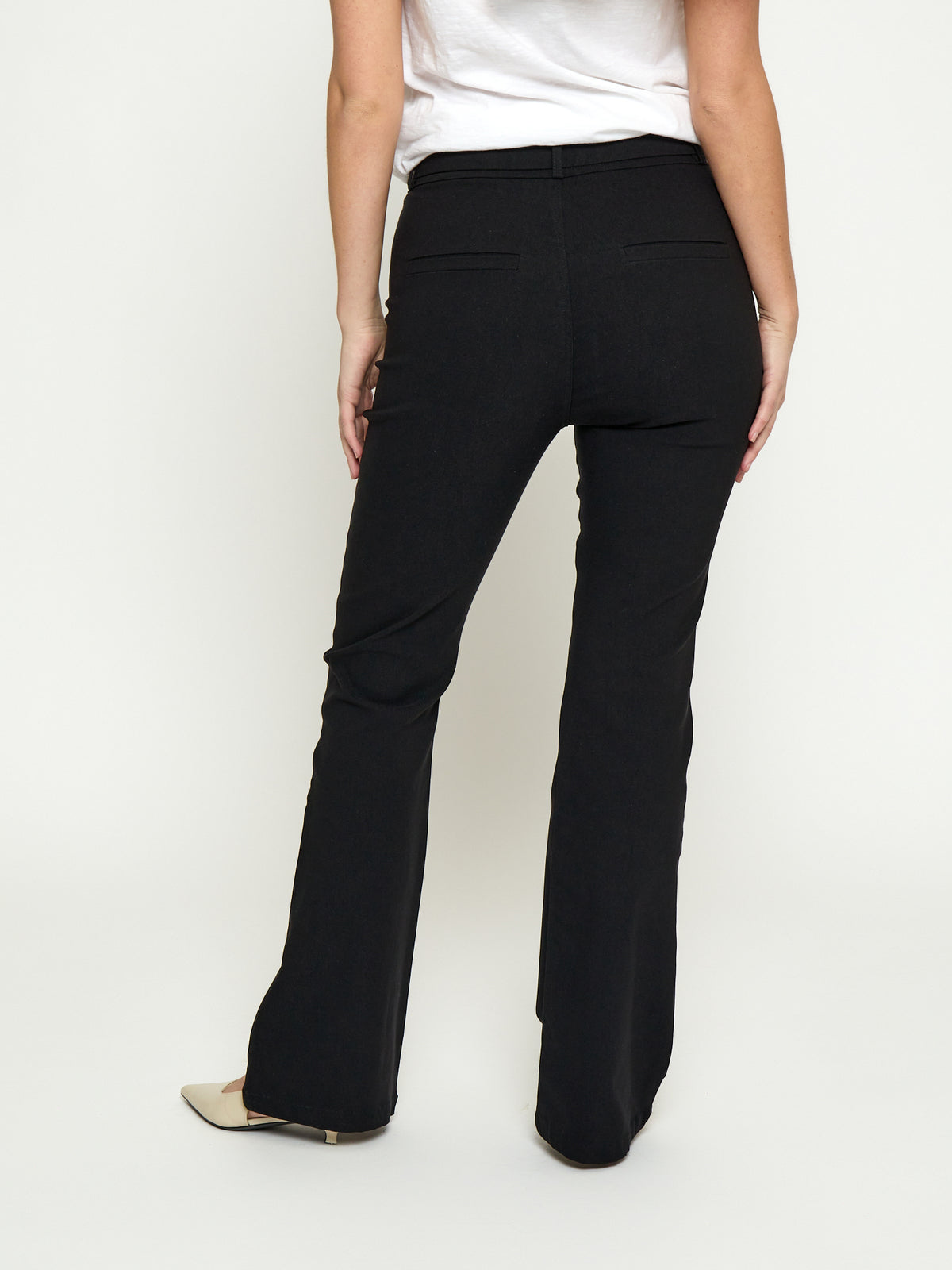 Minus MSCarma MW Flared Pants Pant 100 Black
