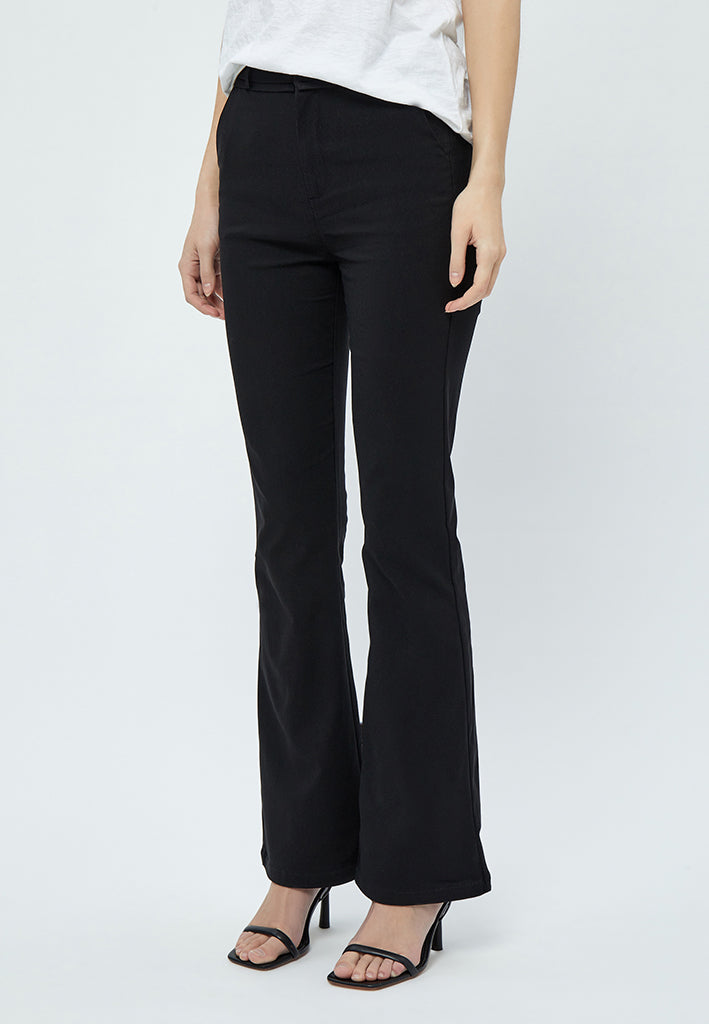 Minus MSCarma MW Flared Pants Pant 100 Black