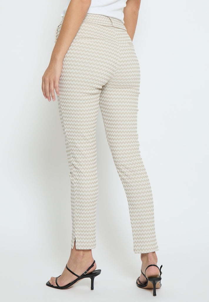 Minus MSCarma Striped 7/8 Pant Pant 0175S Light Birch Graphic ST