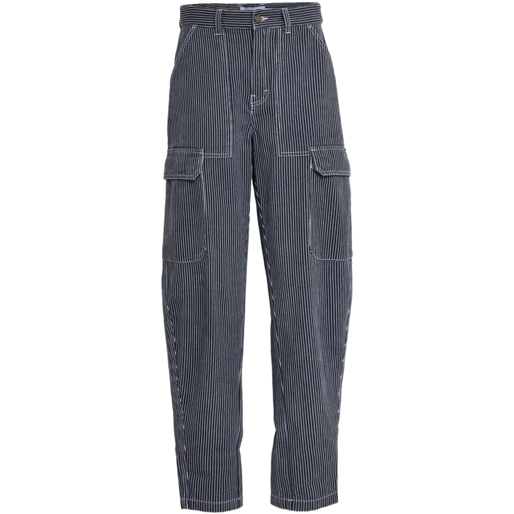 Minus MSChanni Mid Waist Pant Pant 537S Dark Denim Stripe