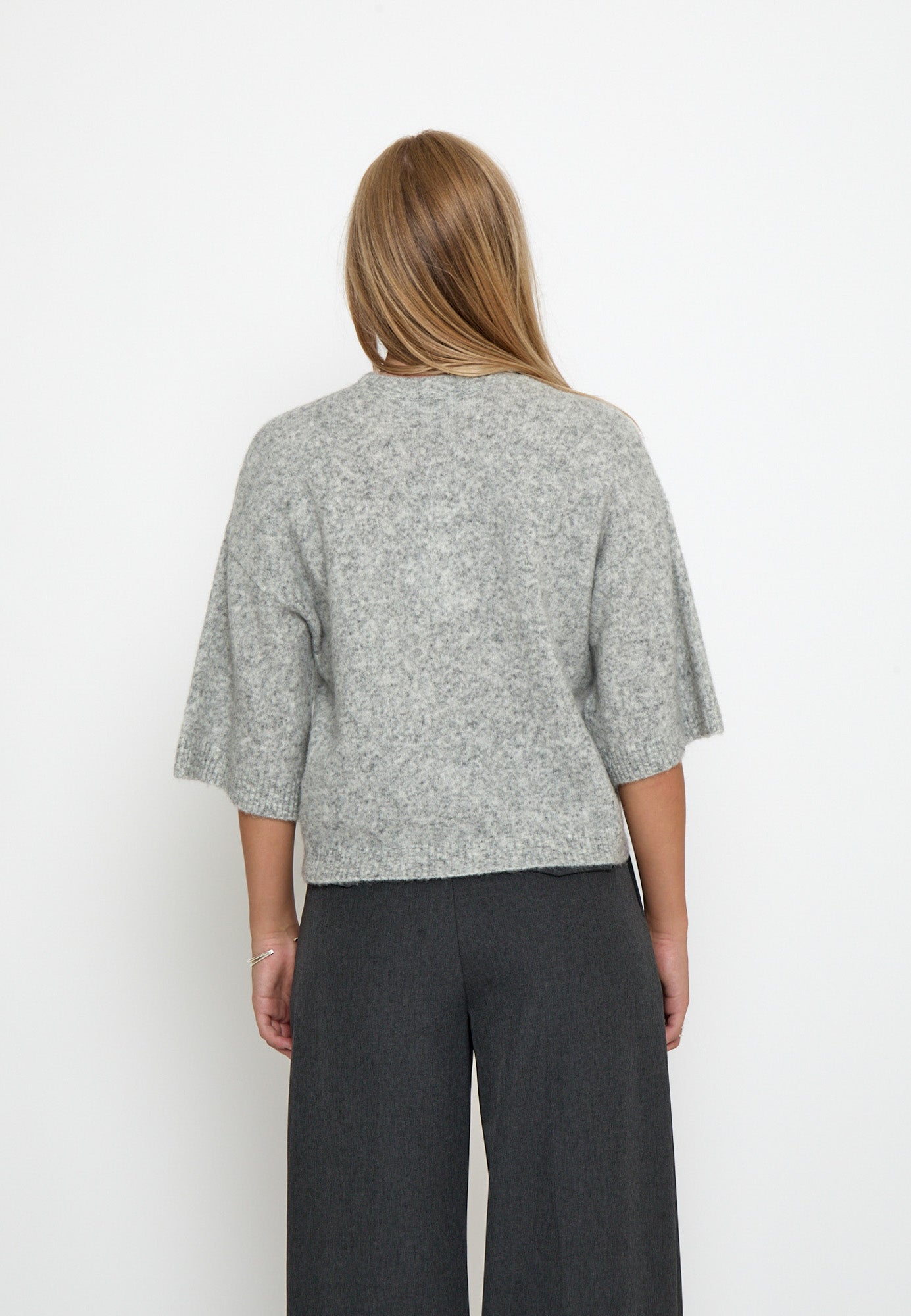 Minus MSCheryl Knit Pullover Pullover 162M Frost Gray Melange