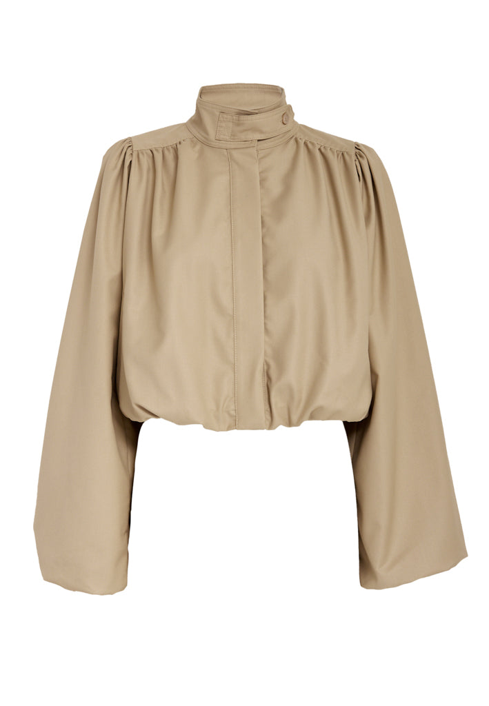 Minus MSCindy Short Jacket Jacket 9015 Sand Gray