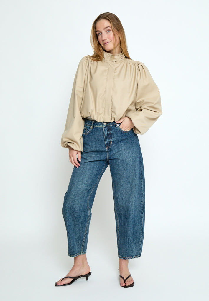 Minus MSCindy Short Jacket Jacket 9015 Sand Gray
