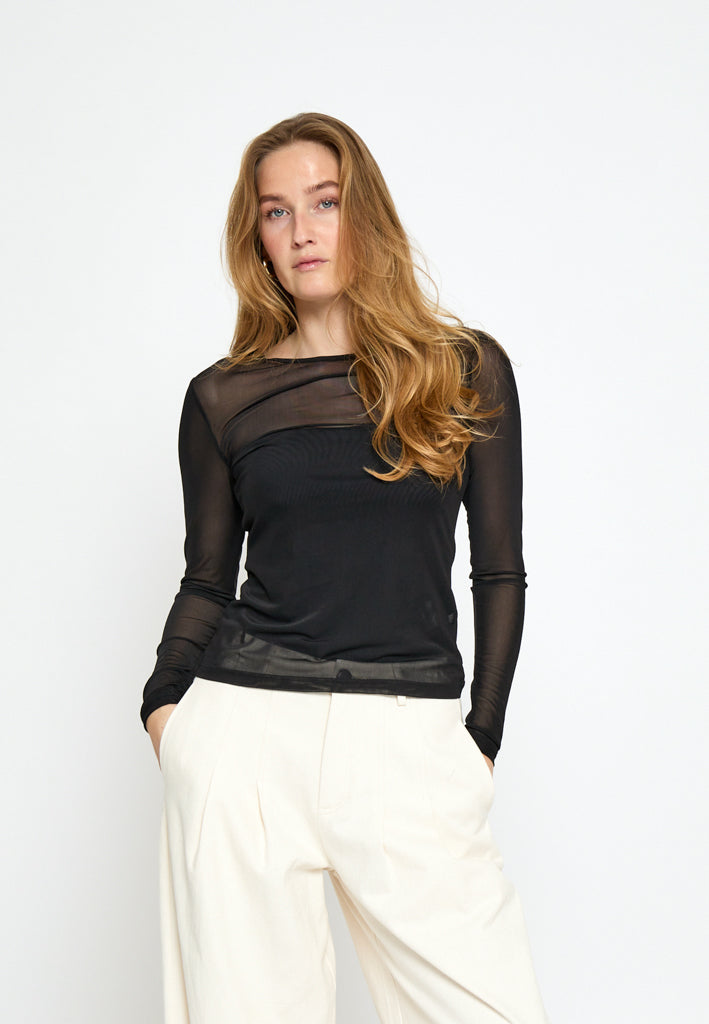 Minus MSDajana Long Sleeve Top Top 100 Black