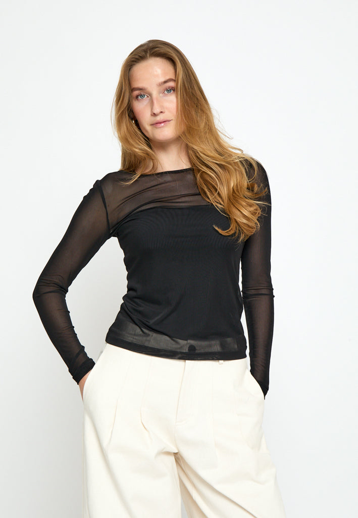 Minus MSDajana Long Sleeve Top Top 100 Black