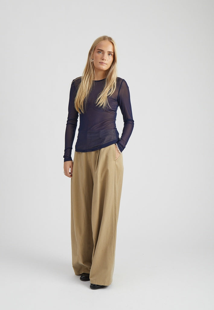 Minus MSDajana Long Sleeve Top Top 2994 Sky Captain