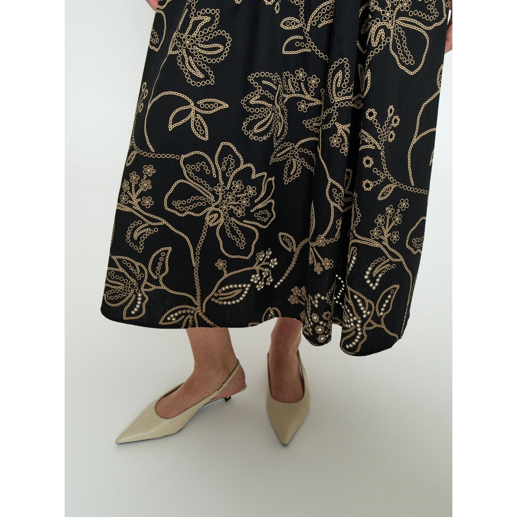 Minus MSDavina Midi Skirt Skirt 100 Black
