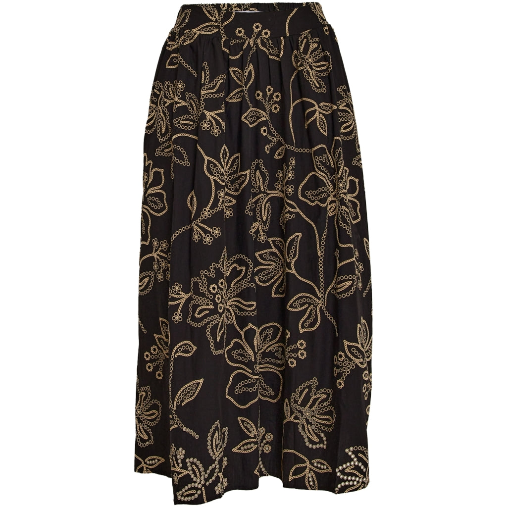 Minus MSDavina Midi Skirt Skirt 100 Black
