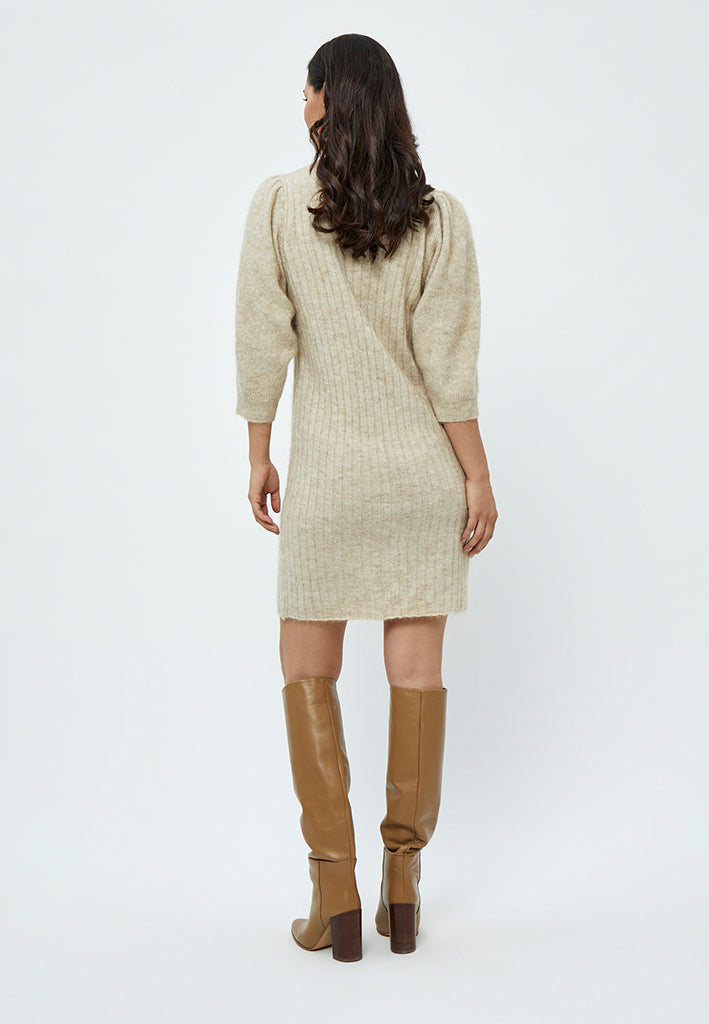 Minus MSDitta Knit Dress Dress 174 Oyster Grey Melange