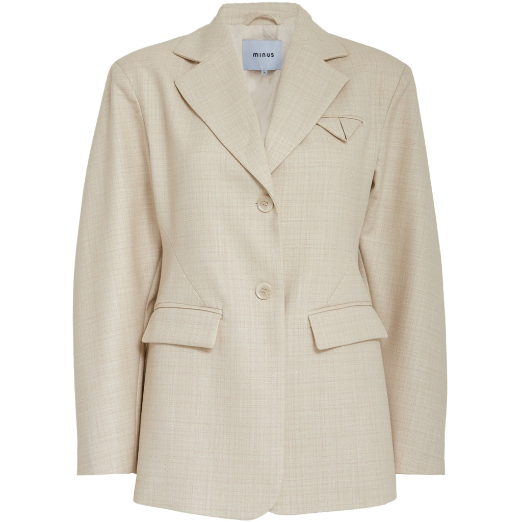 Minus MSEbony Blazer Blazer 9015 Sand Gray