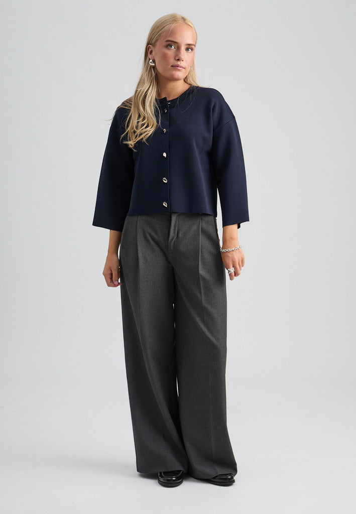 Minus MSElenora Knit Cardigan Cardigans 2994 Sky Captain