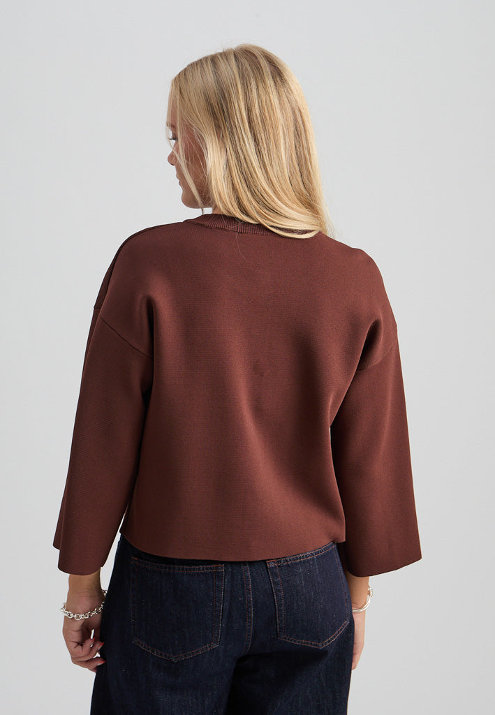 Minus MSElenora Knit Cardigan Cardigans 3681 Tiramisu