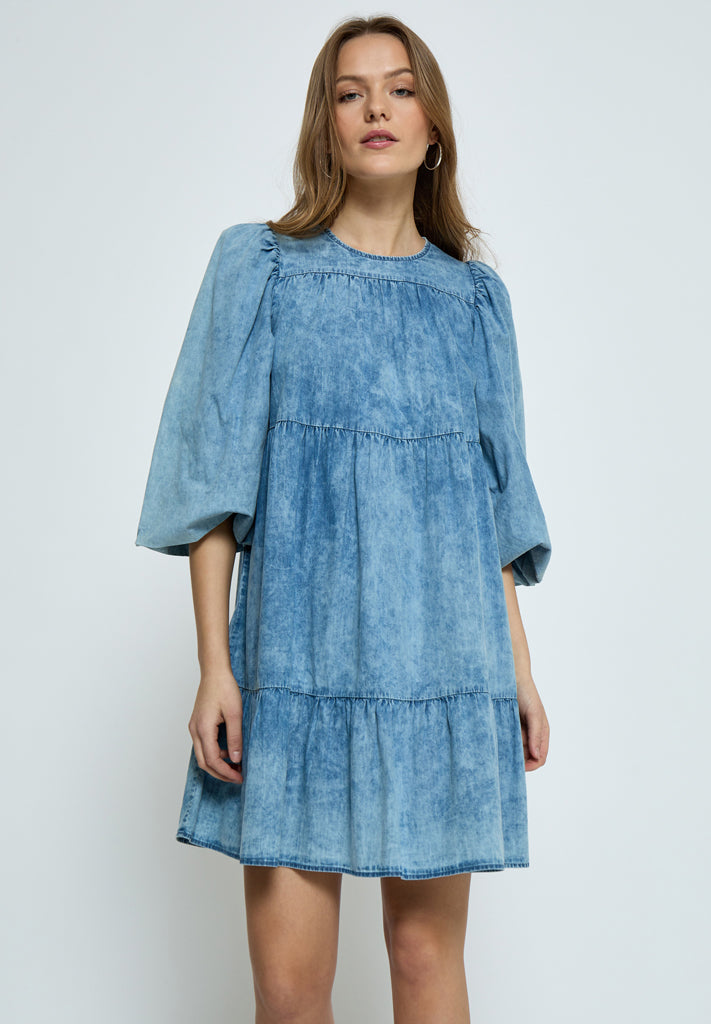 Minus MSEloise Dress Dress 001 Light Denim