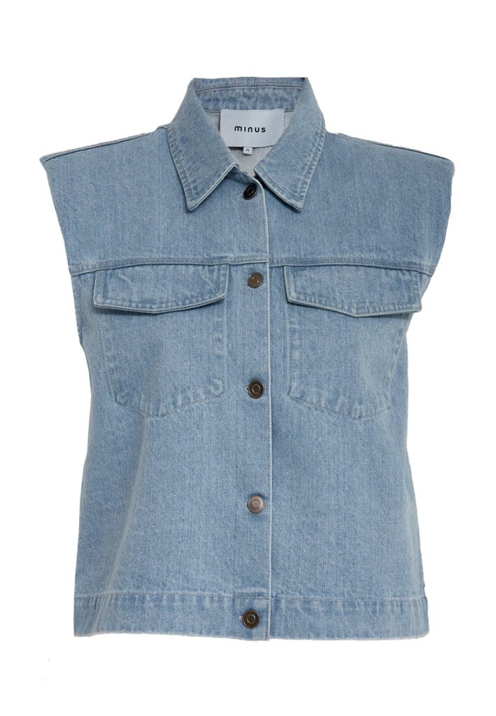 Minus MSEmilia Vest Vest 001 Light Denim