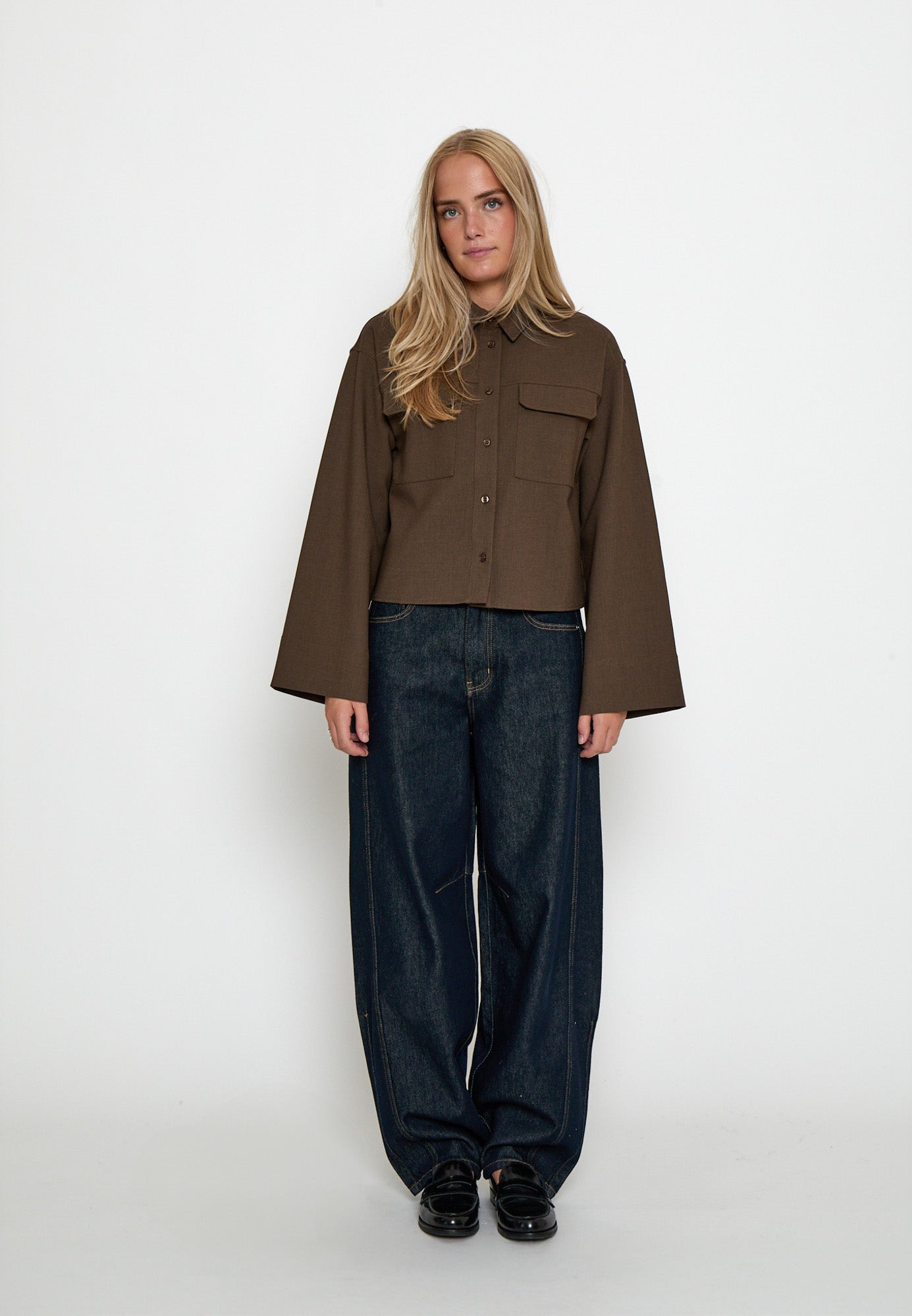 Minus MSEmilie Shirt Shirt 3681 Tiramisu