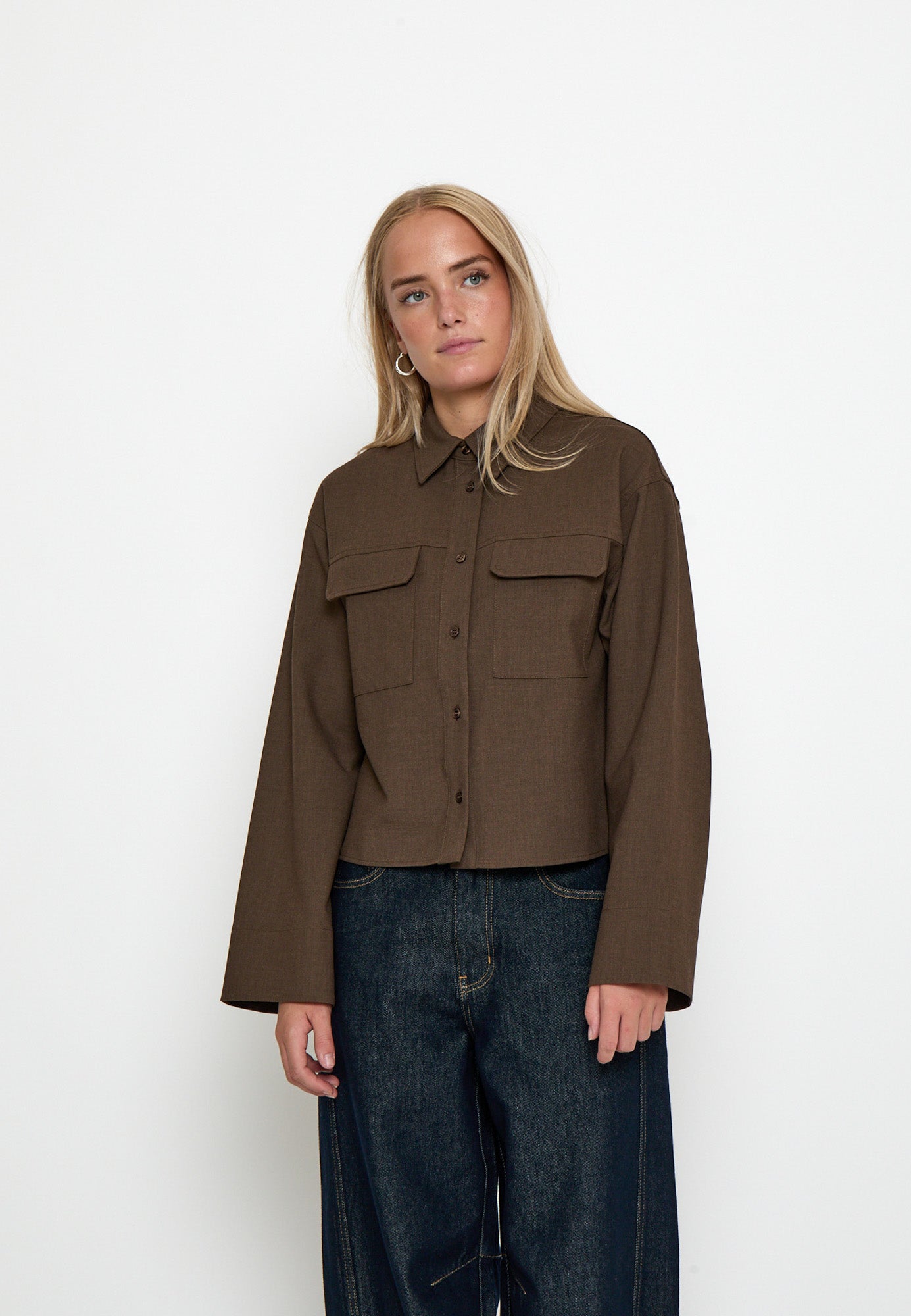 Minus MSEmilie Shirt Shirt 3681 Tiramisu