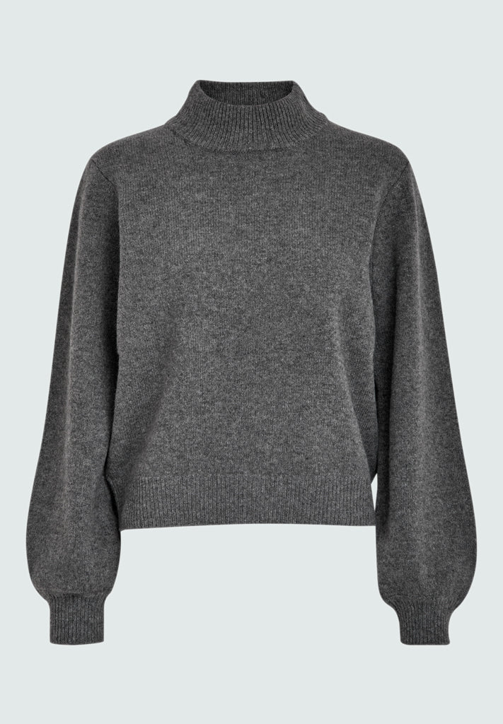 Minus MSErika Knit Pullover Cardigans 148M Gunmetal Melange