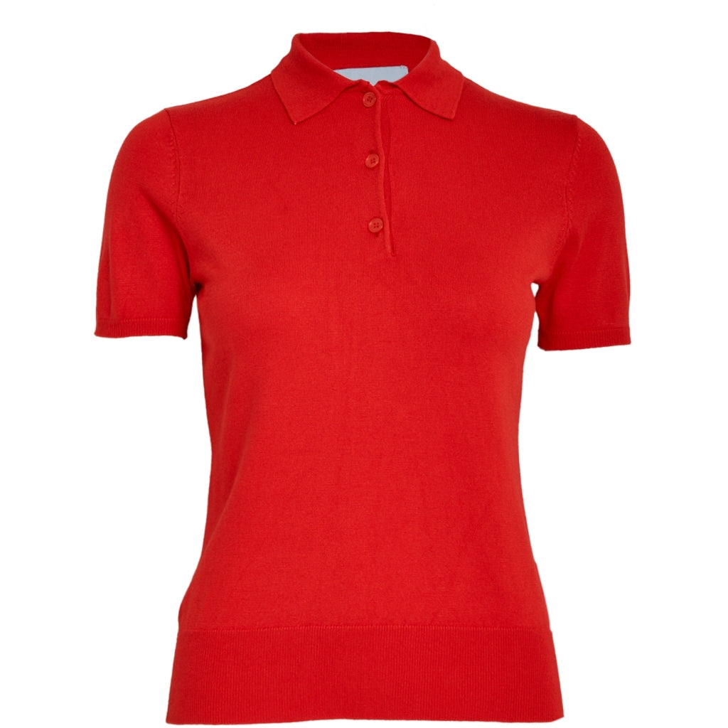 Minus MSEvania Polo Knit Pullover Pullover 4620 High Risk Red