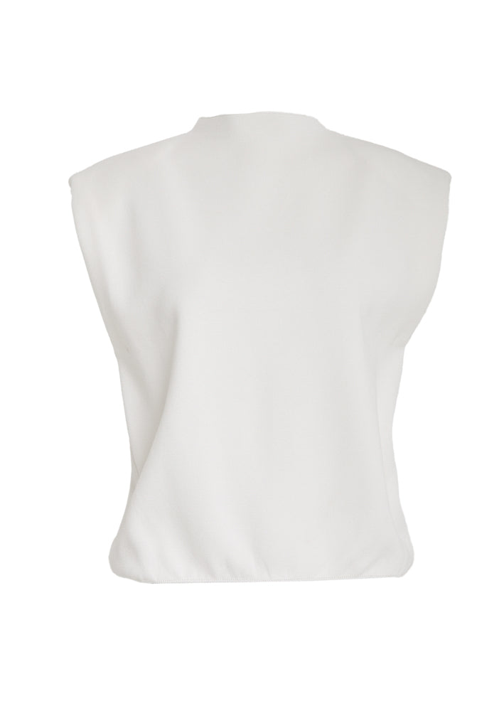 Minus MSFauna Knit Vest Vest 235 Cloud Dancer