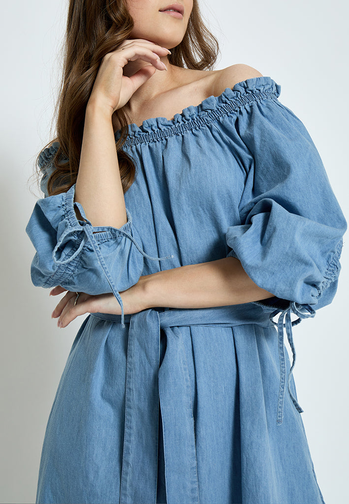 Minus MSFelicia Dress Dress 001 Light Denim