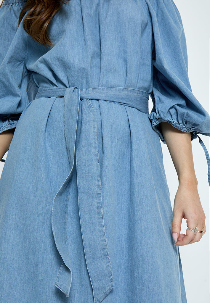Minus MSFelicia Dress Dress 001 Light Denim