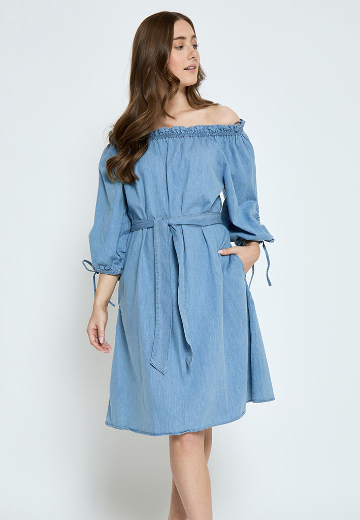 Minus MSFelicia Dress Dress 001 Light Denim
