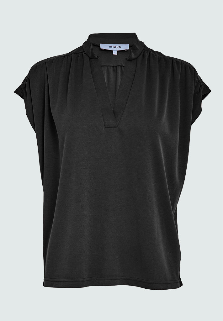 Minus MSFiba Modal T-Shirt T-Shirt 100 Black
