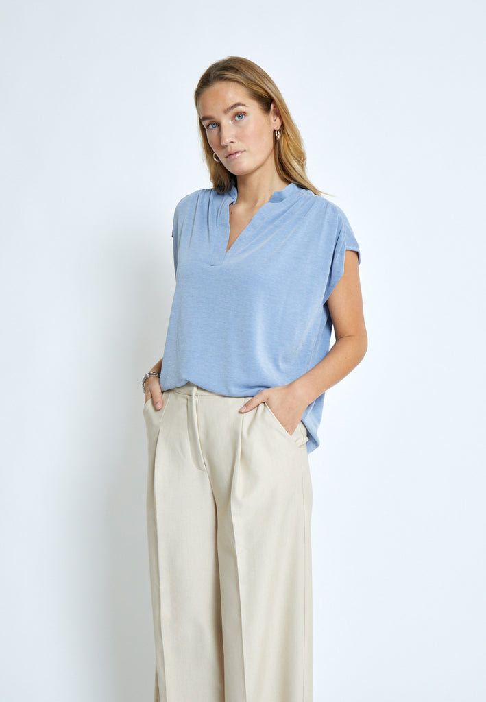 Minus MSFiba Modal T-Shirt T-Shirt 1048 Ice Blue