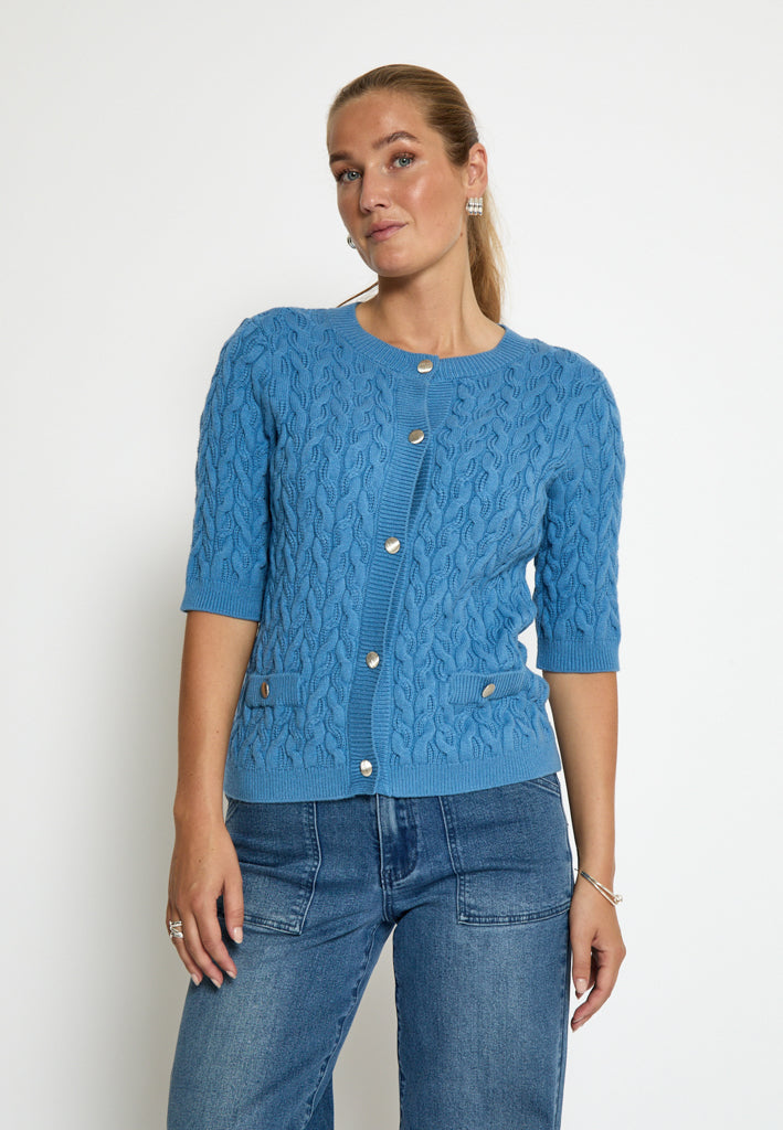 Minus MSFilucca Knit Cardigan Cardigans 1988 Parisian Blue