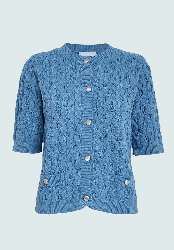 Minus MSFilucca Knit Cardigan Cardigans 1988 Parisian Blue