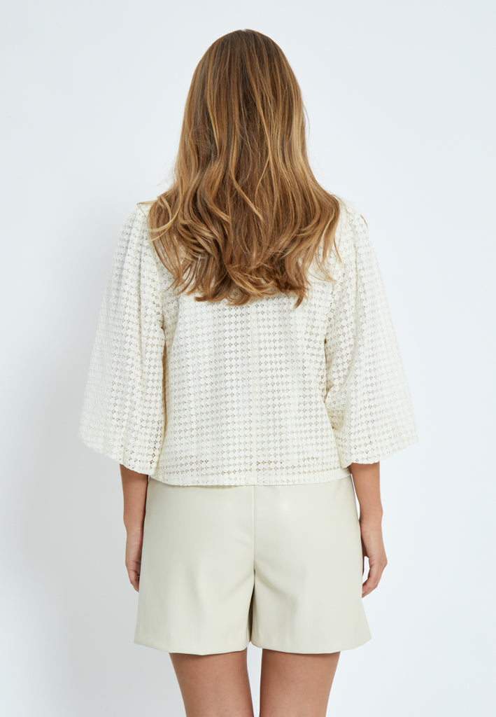 Minus MSFiora Blouse Blouse 0175 Light Birch