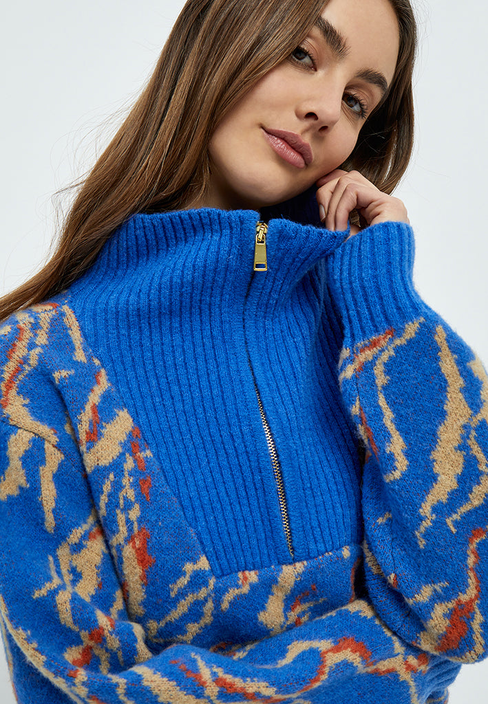 Minus MSFlavia Knit Pullover Pullover 5024 Royal Blue