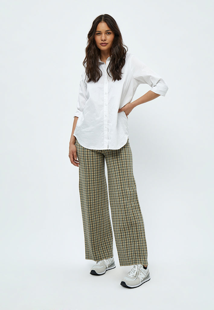 Minus MSFrankie Knit Pants Pant 9469C Sea Mist Checked