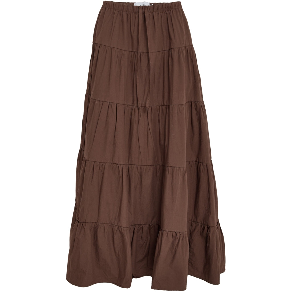 Minus MSFreya Maxi Skirt Skirt 5065 Chestnut