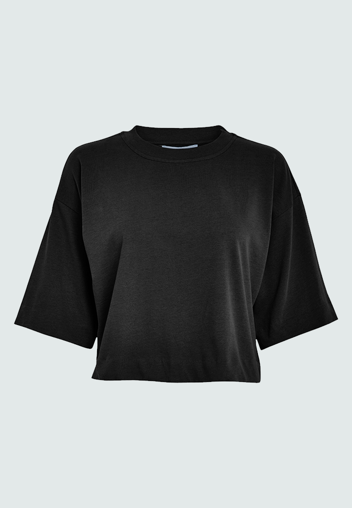 Minus MSGamma Cropped T-shirt T-Shirt 100 Black