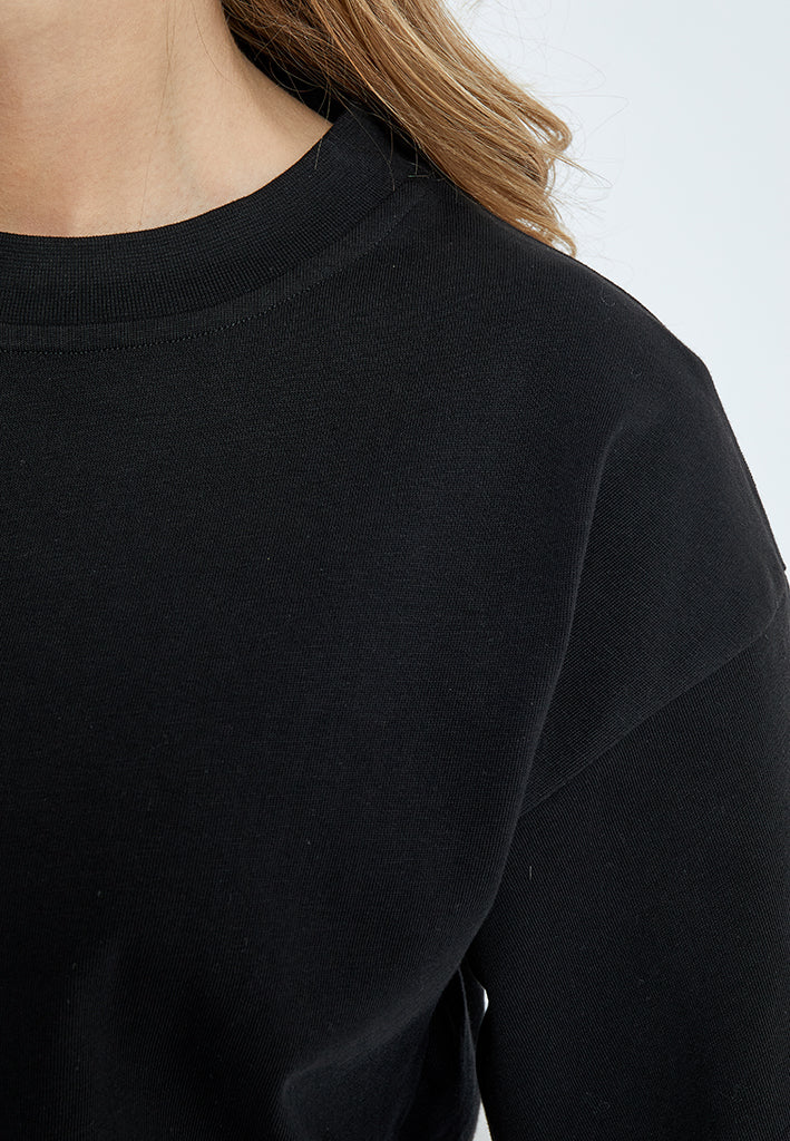 Minus MSGamma Cropped T-shirt T-Shirt 100 Black