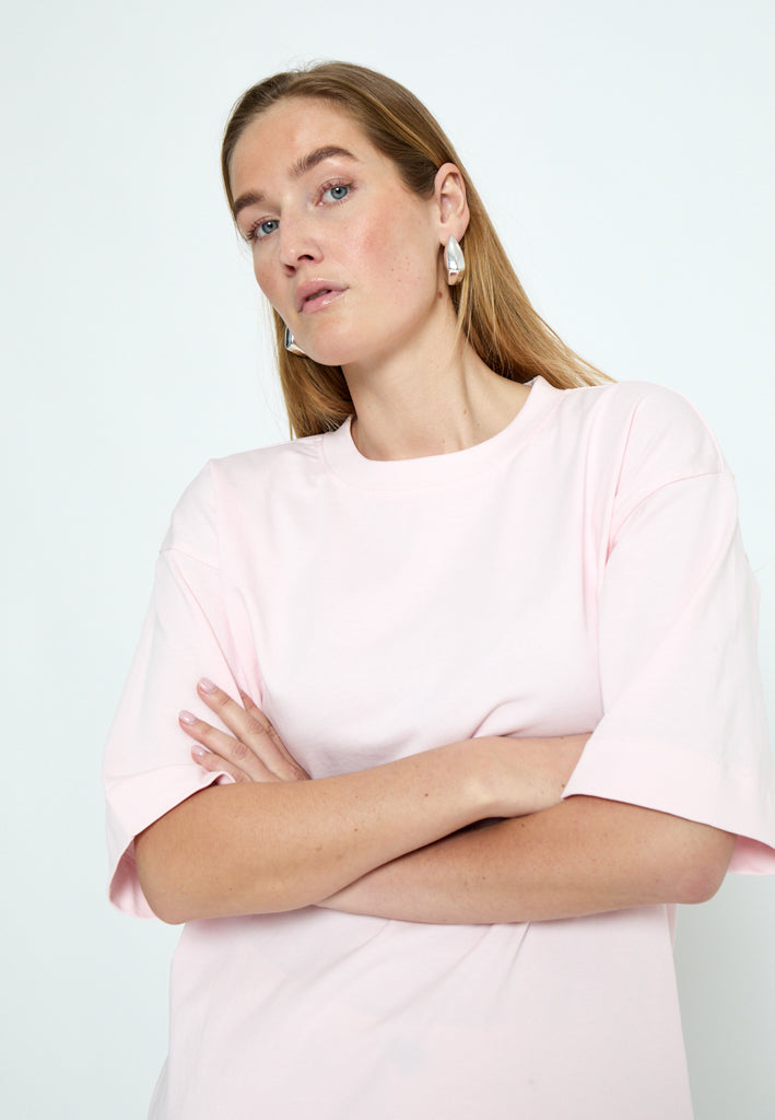Minus MSGamma GOTS Long T-Shirt T-Shirt 4036 CHERRY BLOSSOM