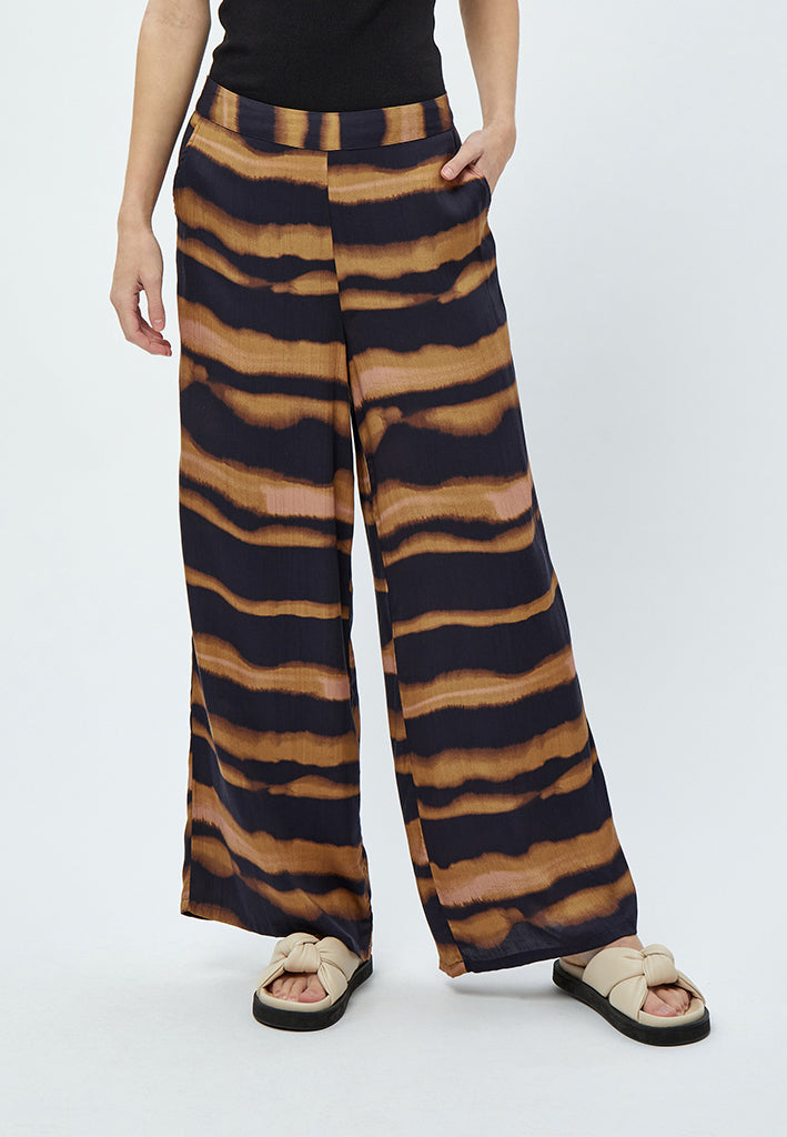 Minus MSGavia Pants Pant 5440P Sun Baked Brown Print