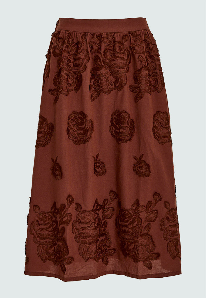 Minus MSGiana Midi Skirt Skirt 4800 Smoked Paprika
