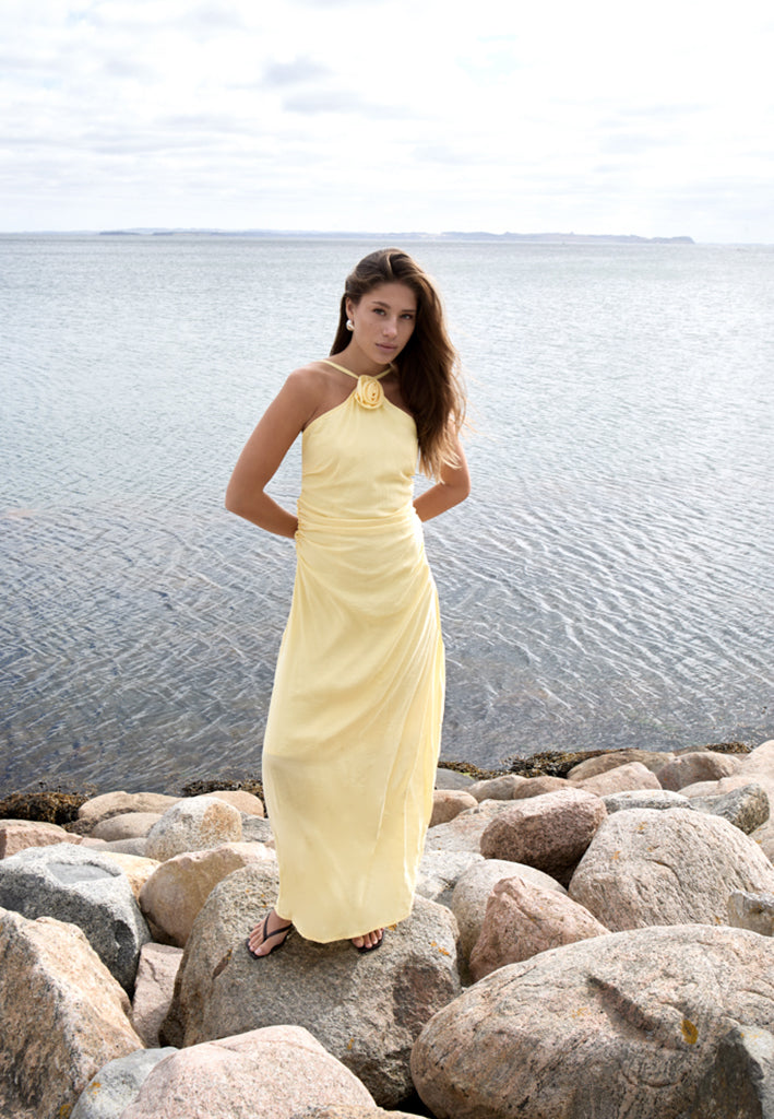 Minus MSHelena Maxi Dress Dress 1004 Soft Yellow