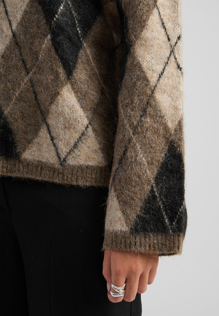 Minus MSInara RWS Knit Pullover Pullover 9015 Sand Gray