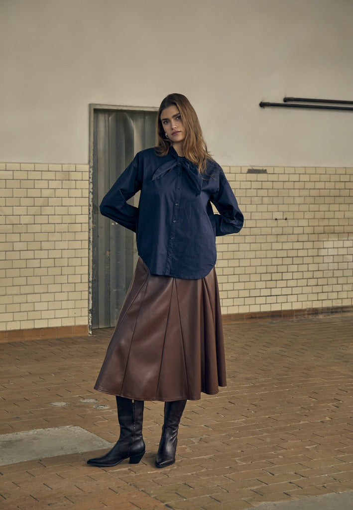 Minus MSIsabel Oversize Shirt Shirt 2994 Sky Captain